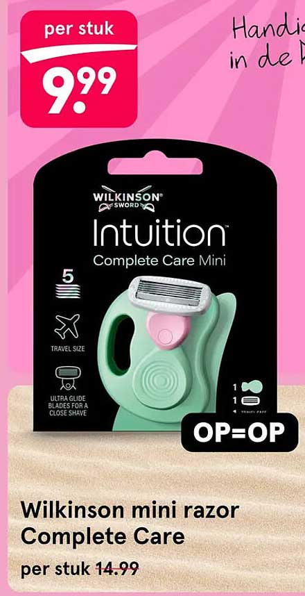 Wilkinson mini razor Complete Care OP=OP