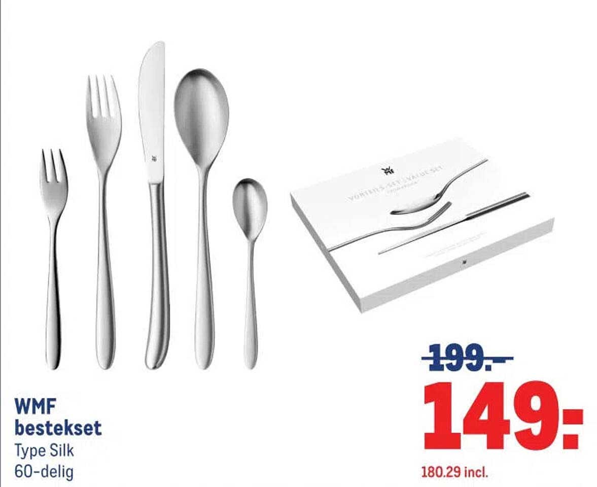 WMF bestekset Type Silk 60-delig