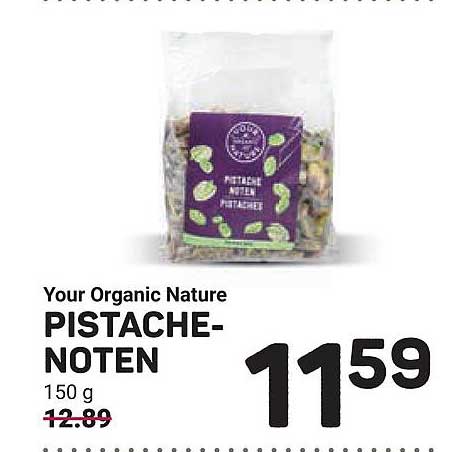 Your Organic Nature PISTACHE-NOTEN