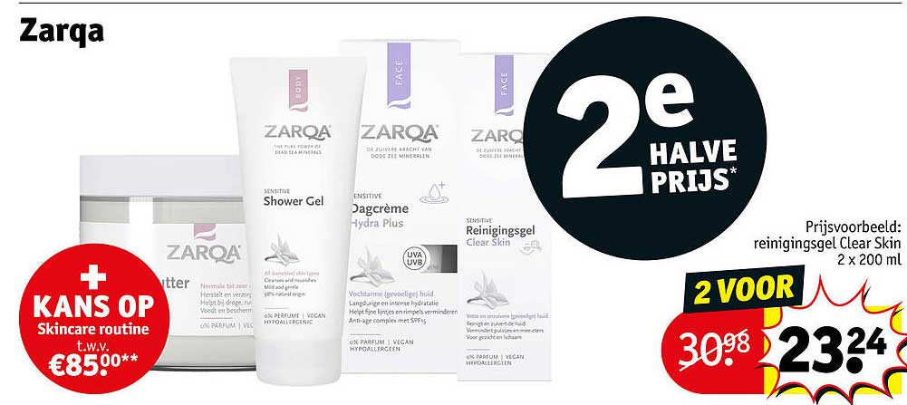 Zarqa 2e halve prijs