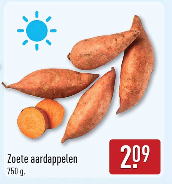 Zoete aardappelen