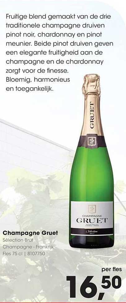 Champagne Gruet Sélection Brut
