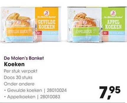 De Molen's Banket Koeken
