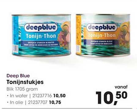 Deep Blue Tonijnstukjes