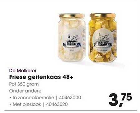Friese geitenkaas 48+