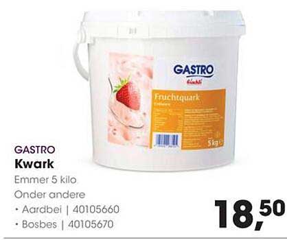 GASTRO Kwark Emmer 5 kilo
