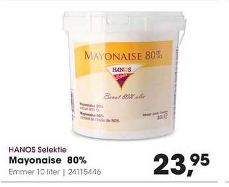 HANOS Selectie Mayonaise 80%