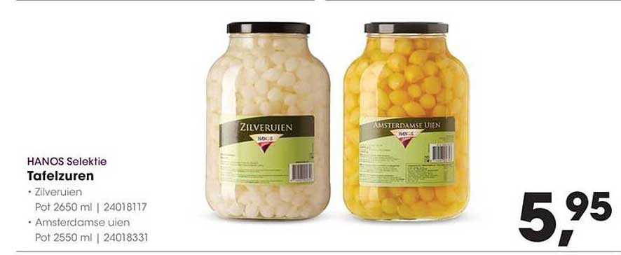 HANOS Selectie Tafelzuur