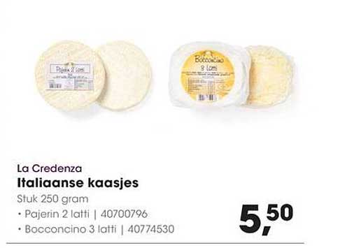 Italiaanse kaasje