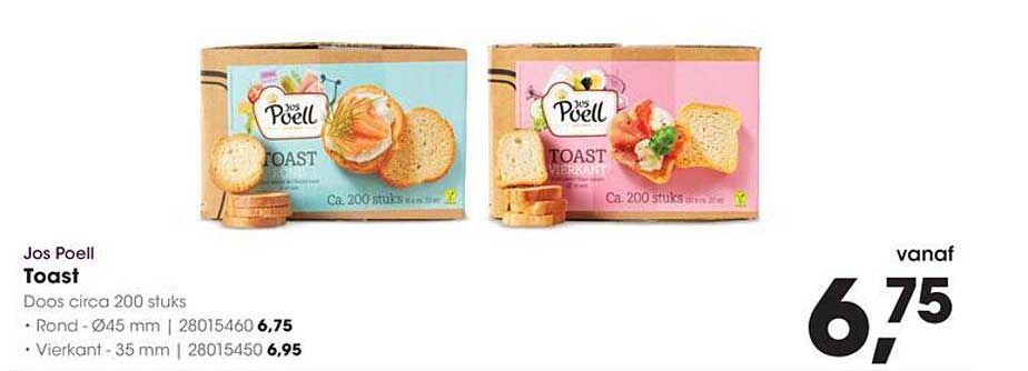 Jos Poell Toast