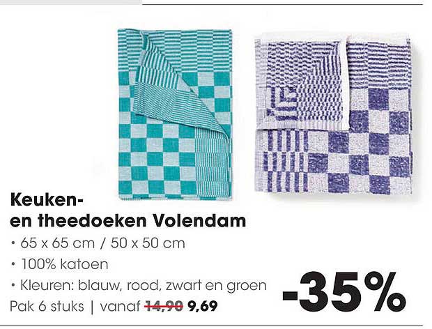 Keuken- en theedoeken Volendam