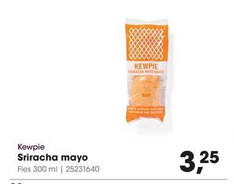 Kewpie Sriracha mayo