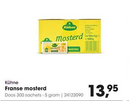 Kühne Franse mosterd