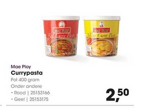 Mae Ploy Currypasta
