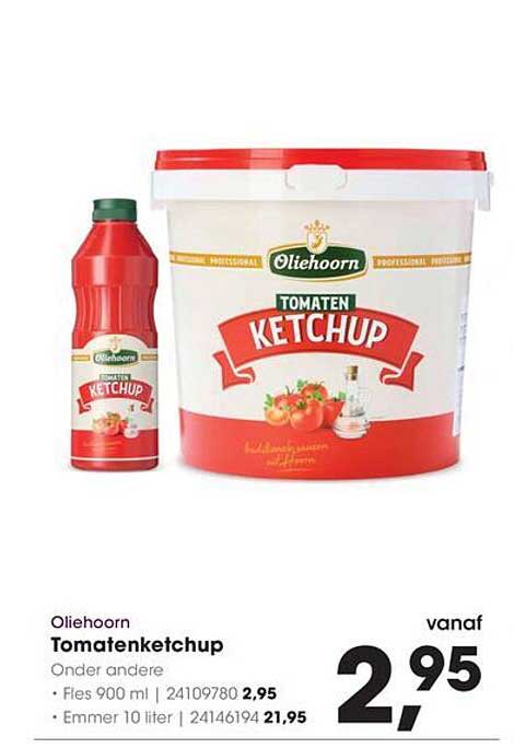 Oliehoorn Tomatenketchup