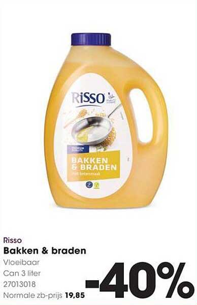 Risso Bakken & braden 3 liter