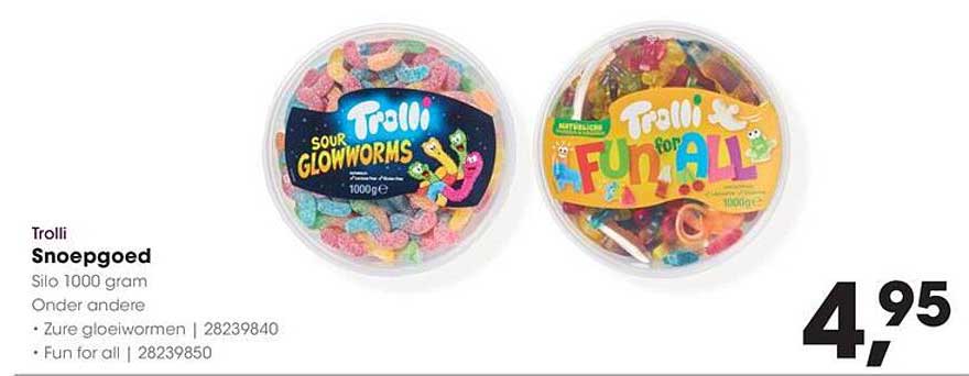 Trolli Snoepgoed Silo 1000 gram