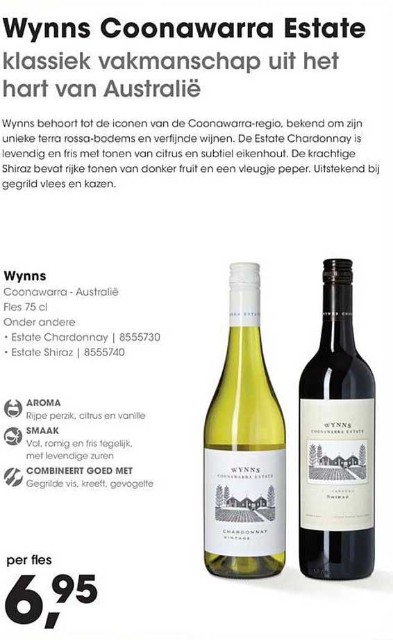 Wynns Coonawarra Estate klassiek vakmanschap uit het hart van Australië