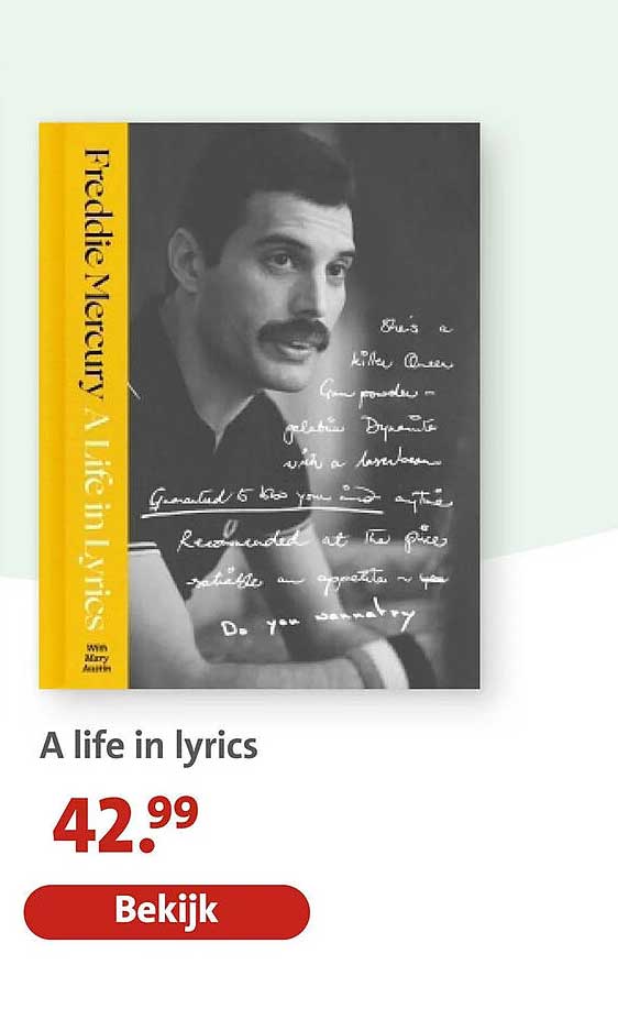 A life in lyrics