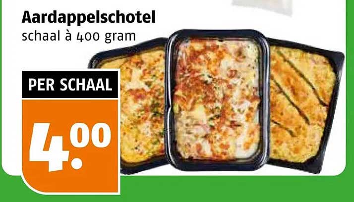 Aardappelschotel schaal à 400 gram