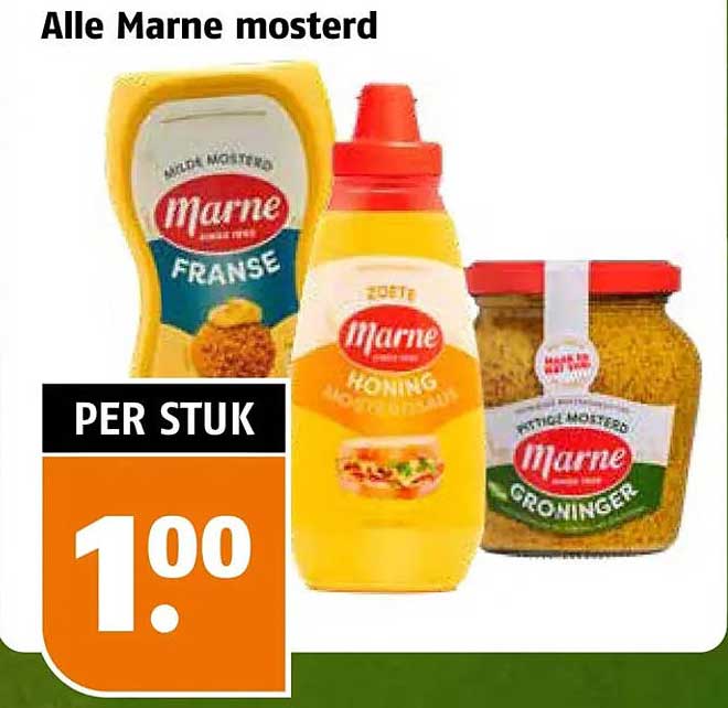 Alle Marne mosterd