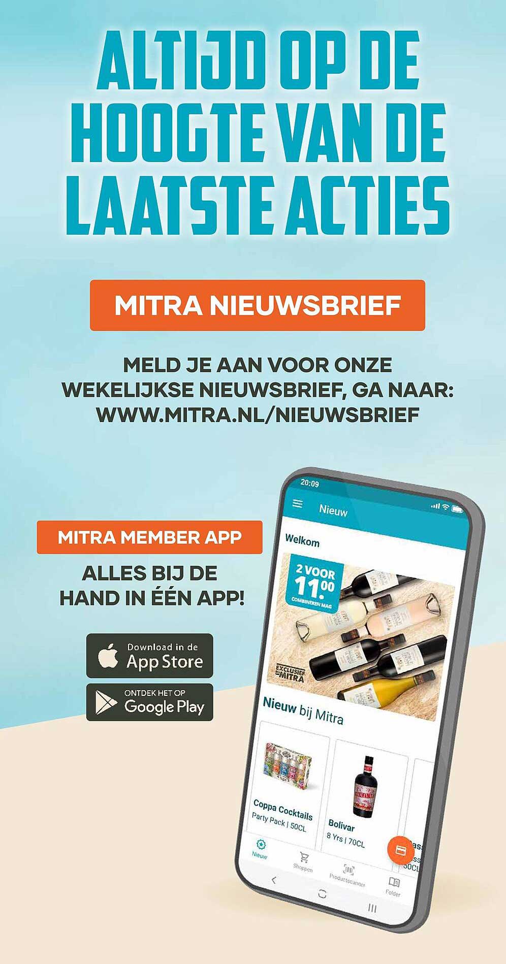 ALTIJD OP DE HOOGTE VAN DE LAATSTE ACTIES