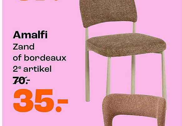 Amalfi Zand of bordeaux 2e artikel