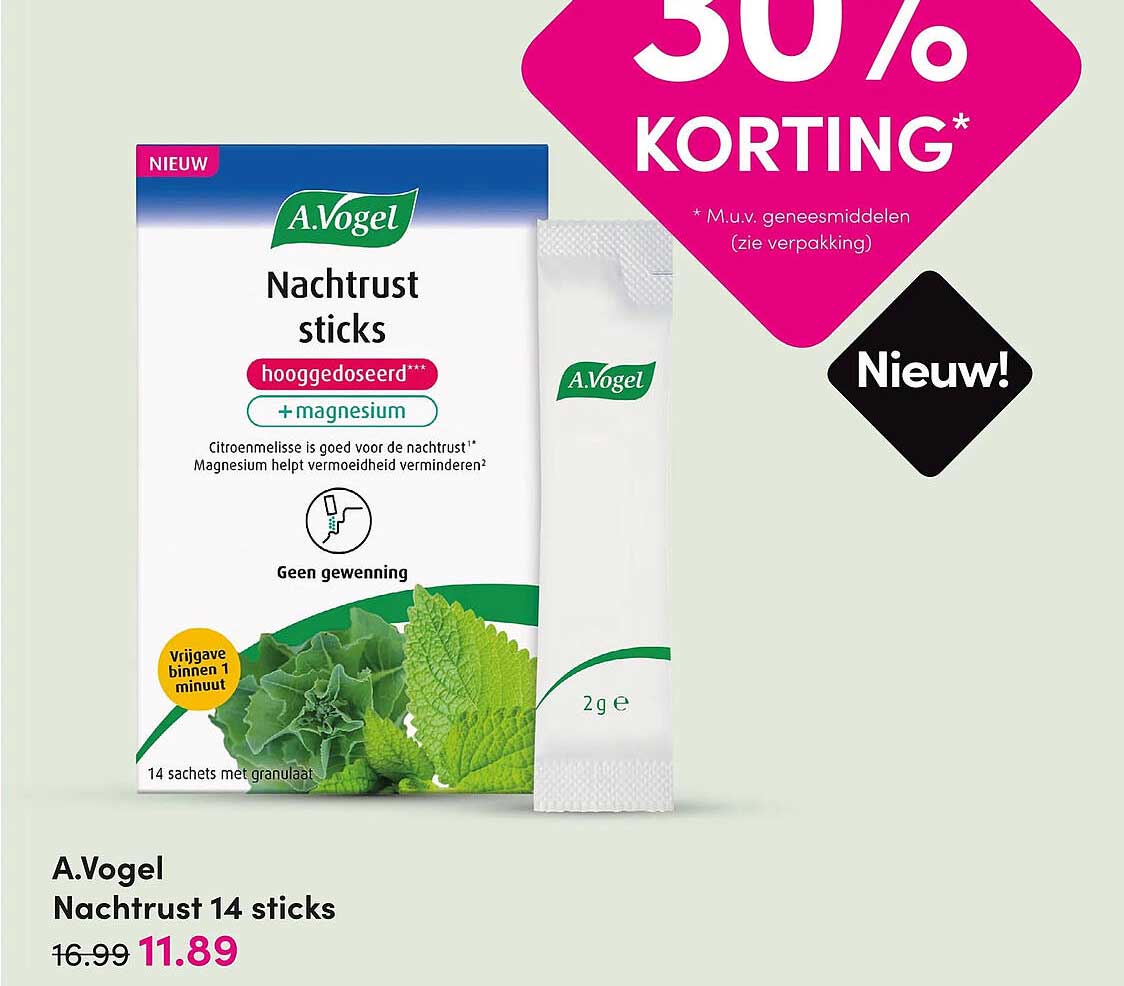 A.Vogel Nachtrust 14 sticks