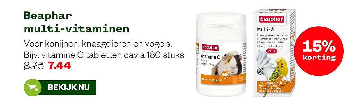 Beaphar multi-vitaminen