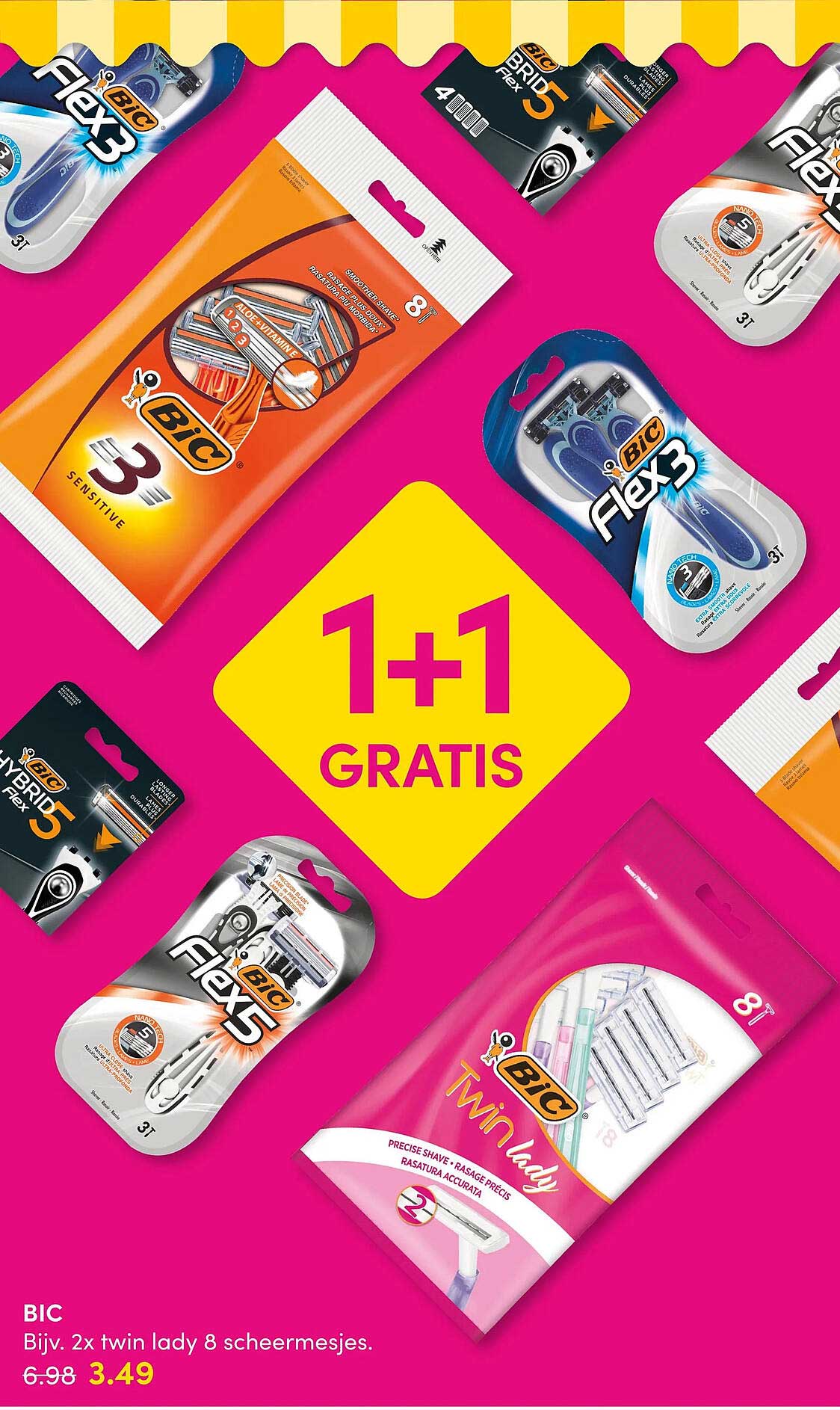 BIC 1+1 GRATIS
