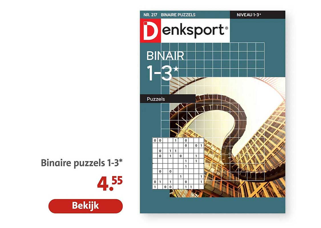 Binaire puzzels 1-3*