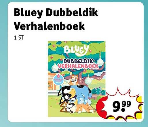 Bluey Dubbeldik Verhalenboek