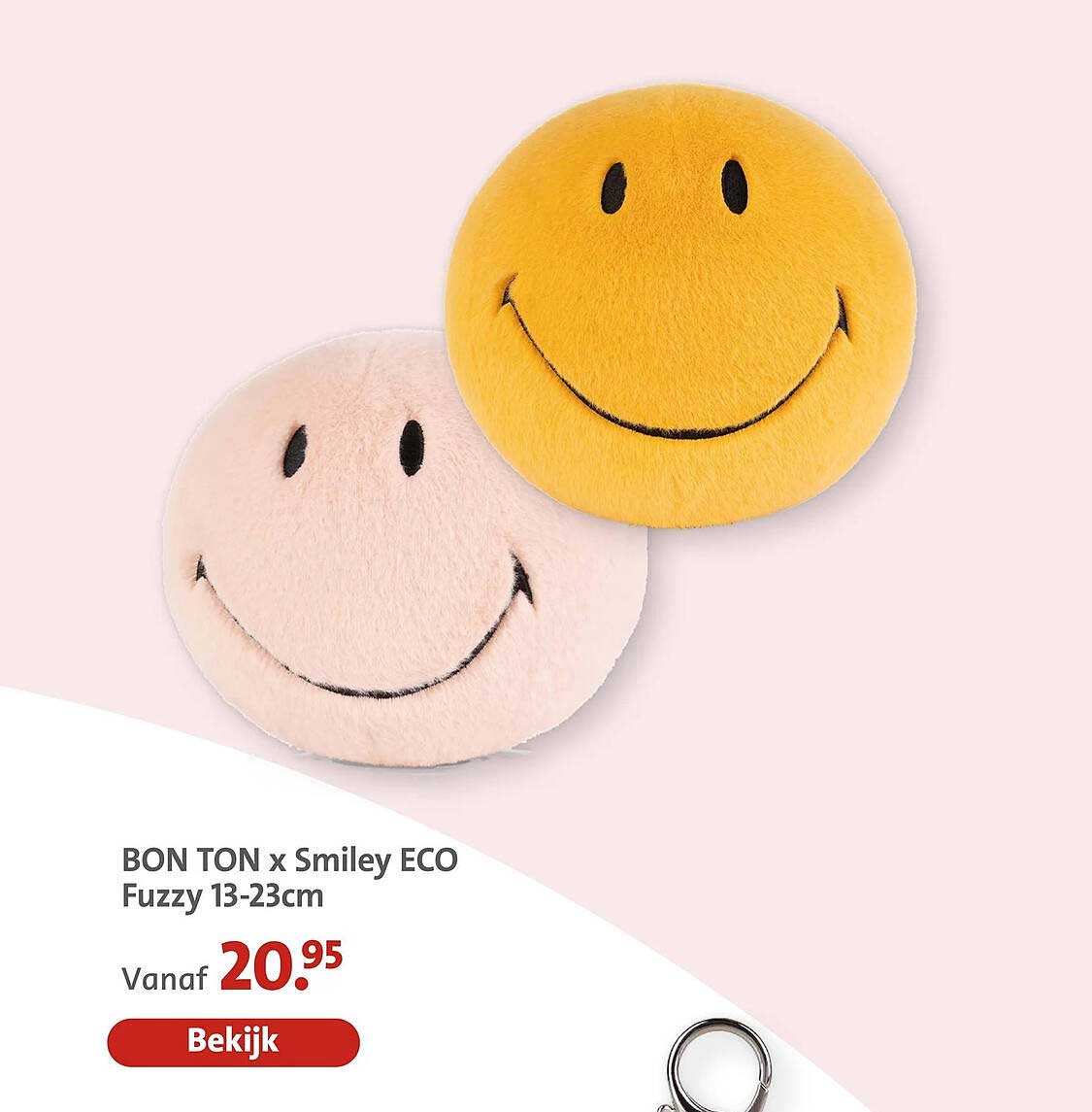 BON TON x Smiley ECO Fuzzy 13-23cm