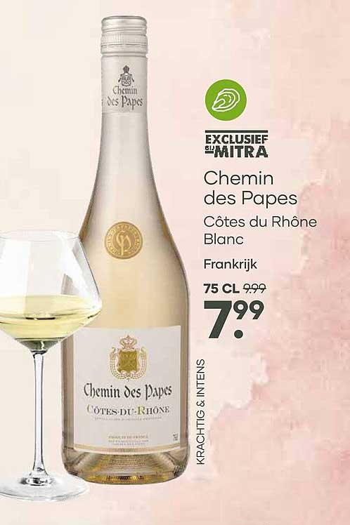 Chemin des Papes Côtes du Rhône Blanc