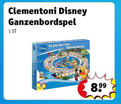 Clementoni Disney Ganzenbordspel