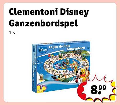 Clementoni Disney Ganzenbordspel