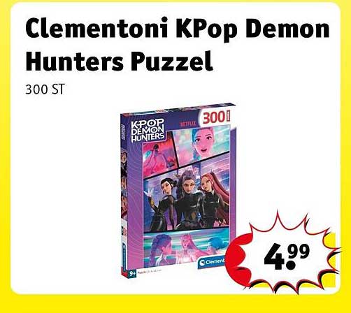 Clementoni KPop Demon Hunters Puzzel