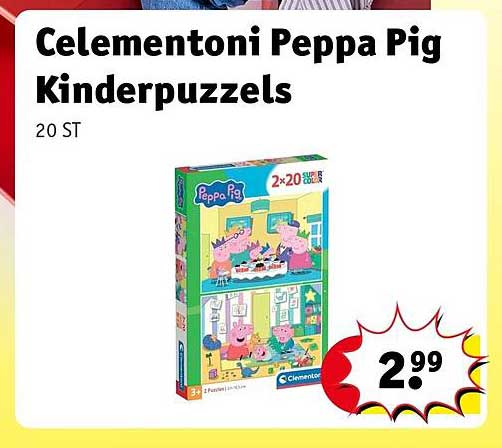 Clementoni Peppa Pig Kinderpuzzels