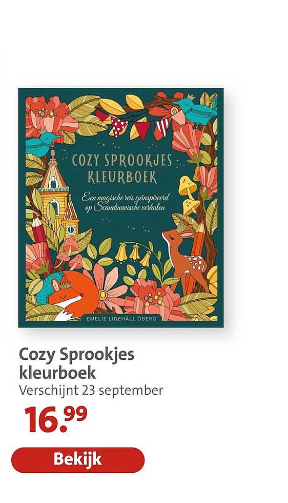 Cozy Sprookjes kleurboek