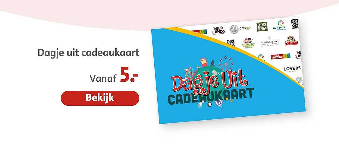 Dagje uit cadeaukaart