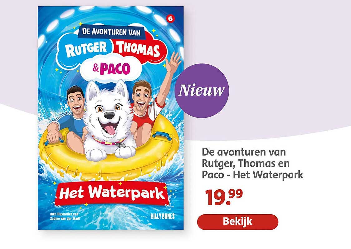 De avonturen van Rutger, Thomas en Paco - Het Waterpark