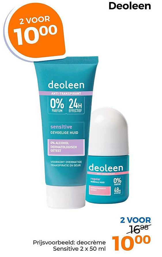 Deoleen 2 VOOR 10.00