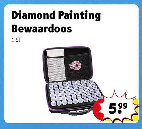 Diamond Painting Bewaardoos 1 ST