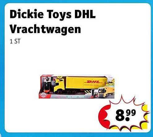 Dickie Toys DHL Vrachtwagen