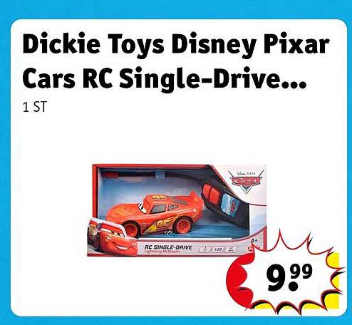 Dickie Toys Disney Pixar Cars RC Single-Drive...