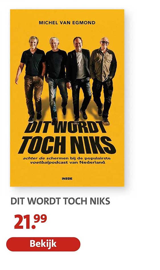 DIT WORDT TOCH NIKS