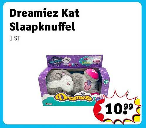 Dreamiez Kat Slaapknuffel