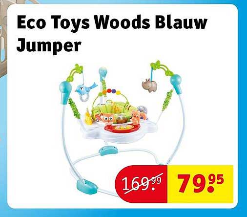 Eco Toys Woods Blauw Jumper