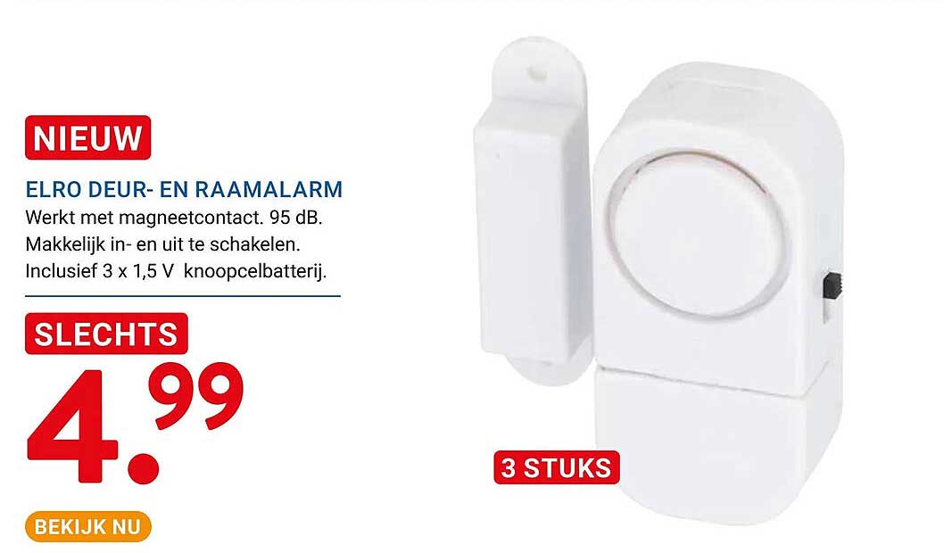 ELRO DEUR- EN RAAMALARM