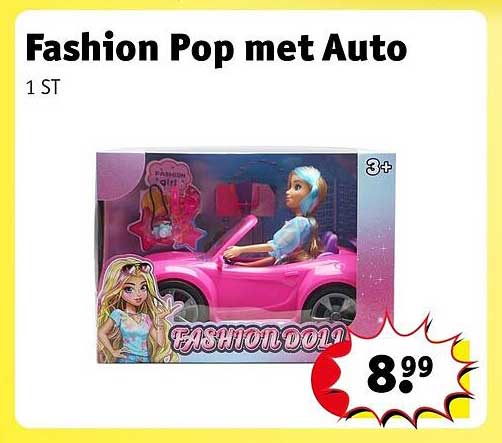 Fashion Pop met Auto